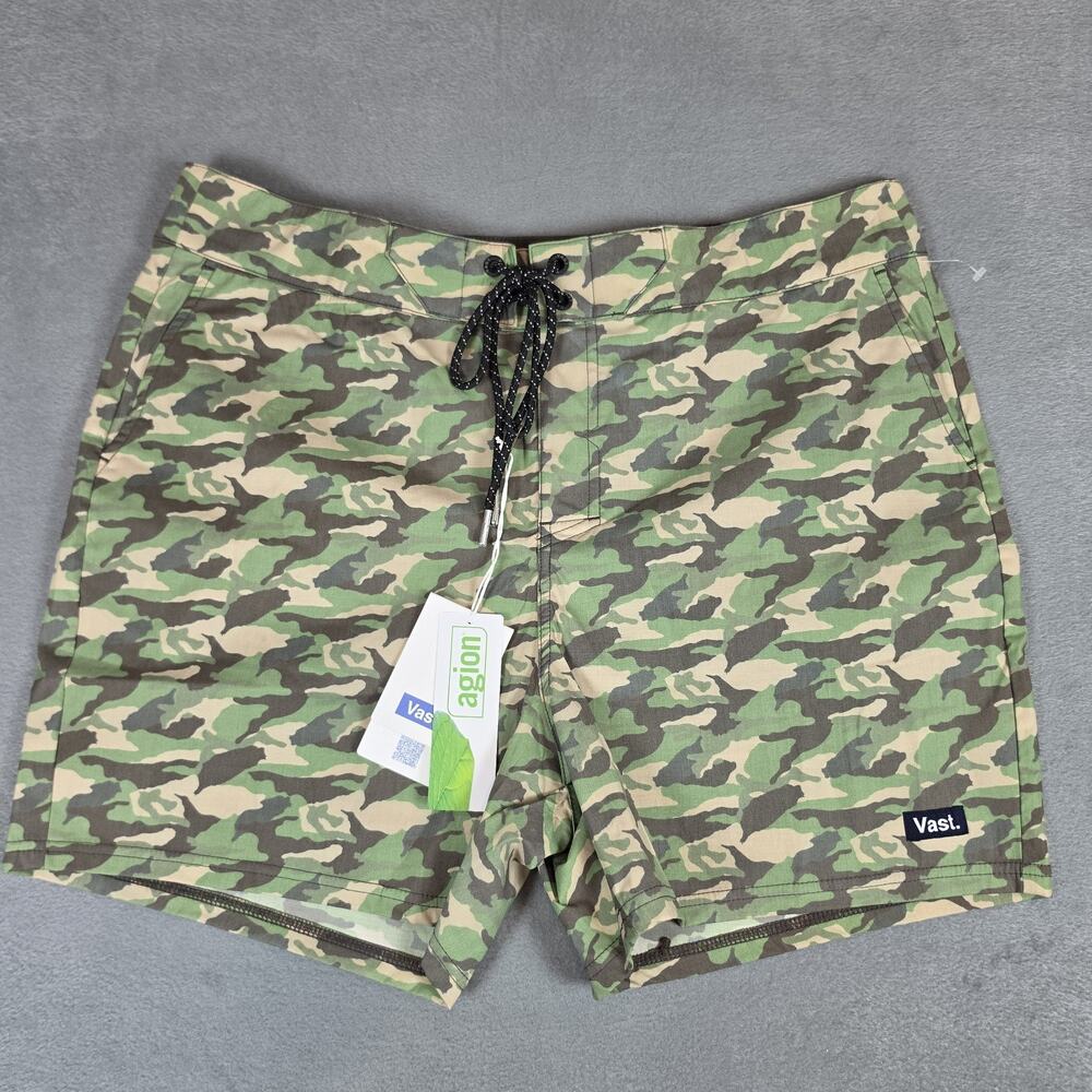 Vast Men's Golf Shorts Size 38 Camo Performance Stretch Hybrid Casual NWT